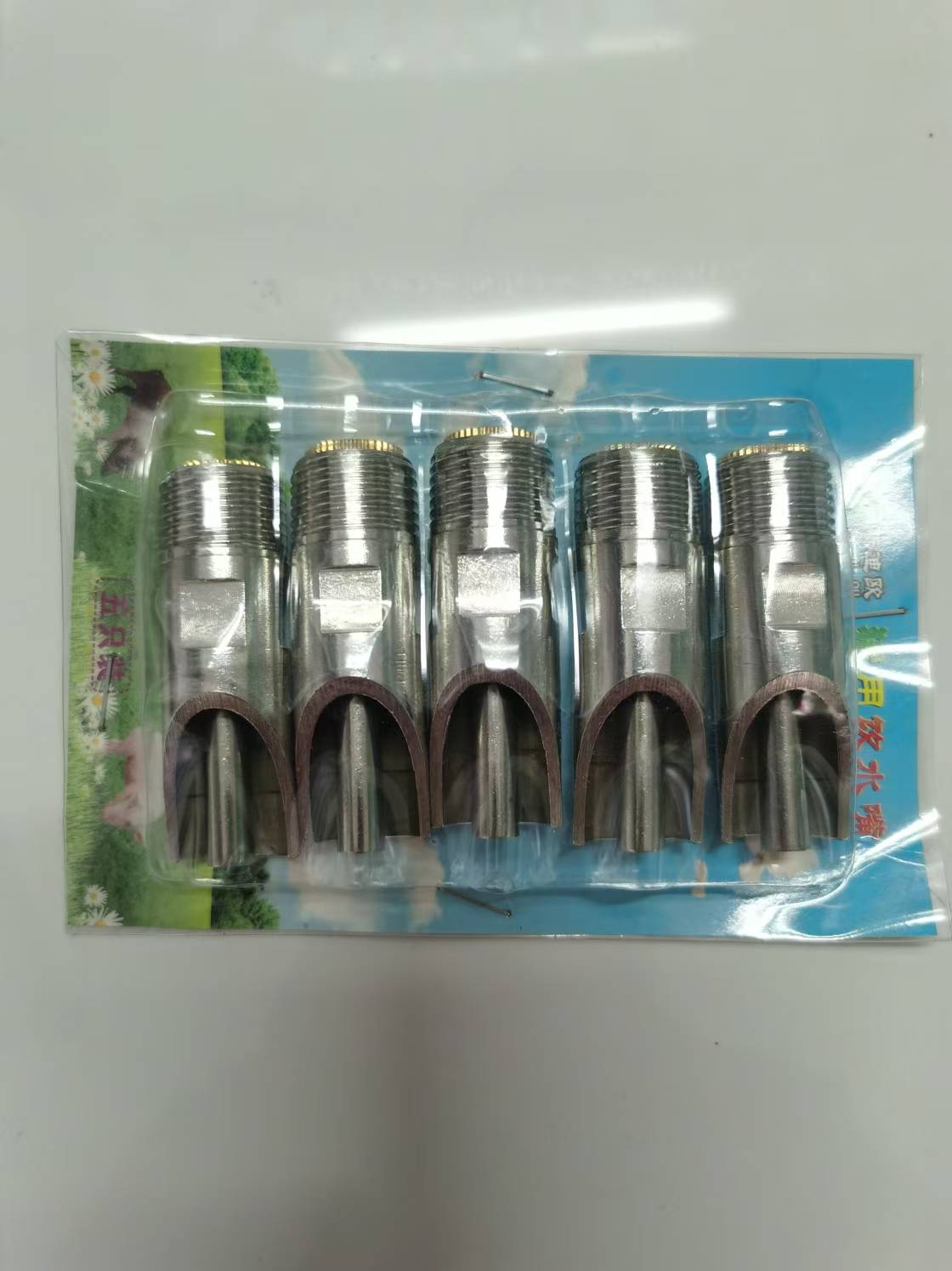 豬用鴨嘴式飲水器不銹鋼豬飲水嘴養(yǎng)殖自動喂水器豬場喝水龍頭大流量水嘴